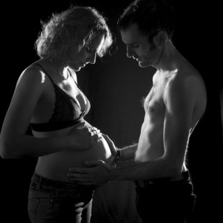 portrait femme enceinte - photo grossesse - Studio Bilande - Philippeville-12