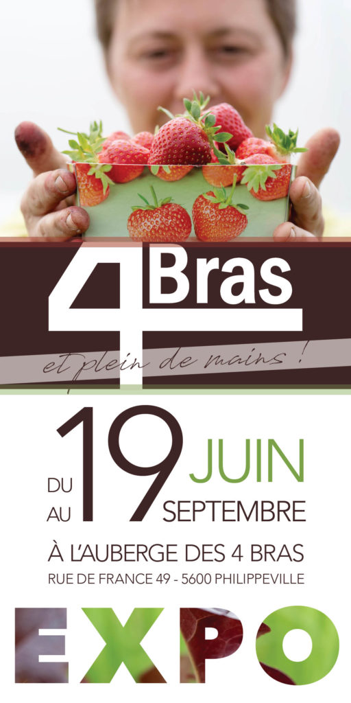 Exposition photo 4 Bras et plein de mains du 19 juin 2019 au 19 septembre 2019 par Olivier et Eliane Rayp - Studio Bilande